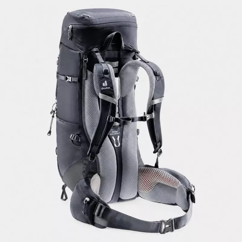 Deuter Aircontact Lite 40+10 Kuprinė Juoda/Pilka