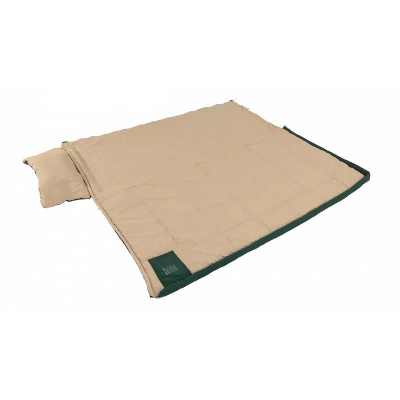 Outwell Contour Prime Green Miegmaišis 220x85 cm -13 iki 16°C Dešininis Užtrauktukas