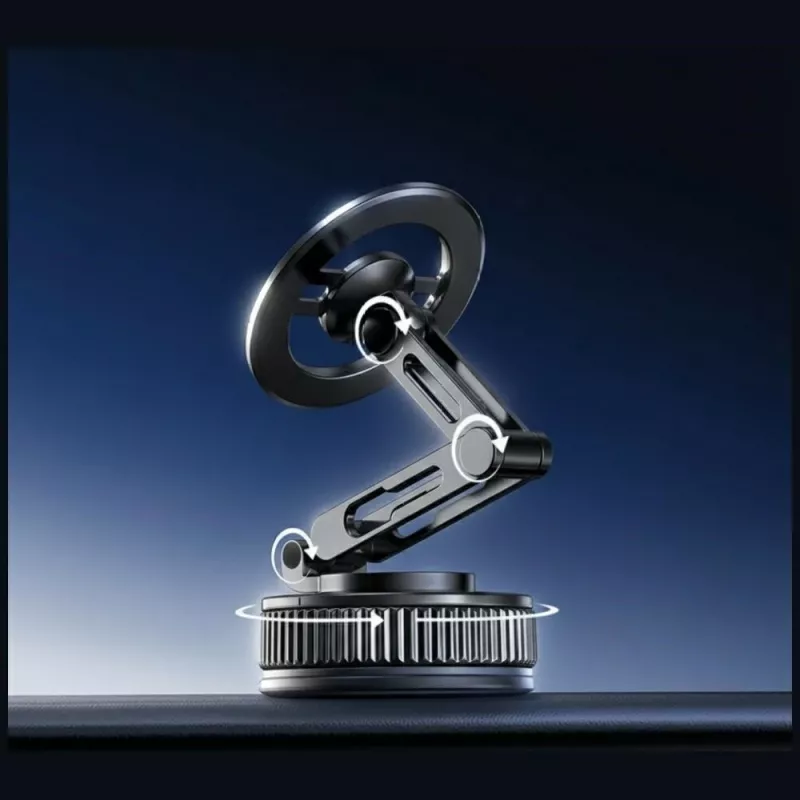 USAMS ZJ087 Universalus Magnetinis Telefono Laikiklis Automobiliui, Namams, Biurui – Juodas