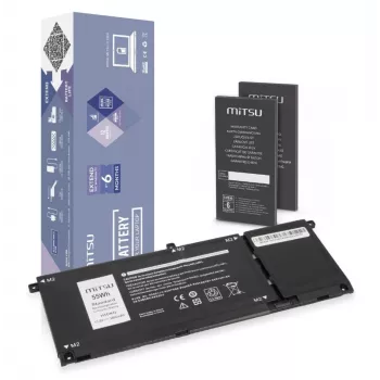 MITSU Battery H5CKD, skirta Dell Inspiron 5400 5401 5402 5406 5501 5508, 3600 mAh (55 Wh), 15,2 V
