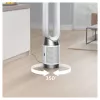 Dyson Purifier Cool PC1 Oro Valytuvas ir Aušinimo Ventiliatorius Sidabrinis/Baltas