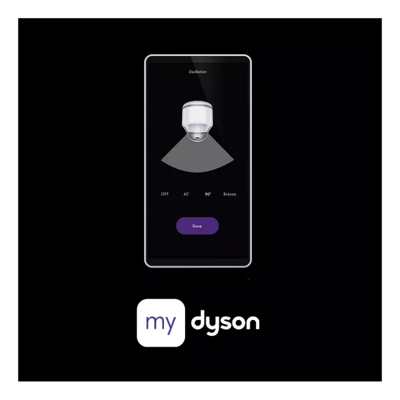 Dyson Purifier Cool PC1 Oro Valytuvas ir Aušinimo Ventiliatorius Sidabrinis/Baltas