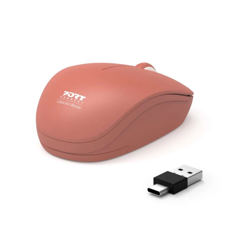 PORT DESIGNS PORT CONNECT Mouse Collection II Wireless 2,4 GHz Orange
