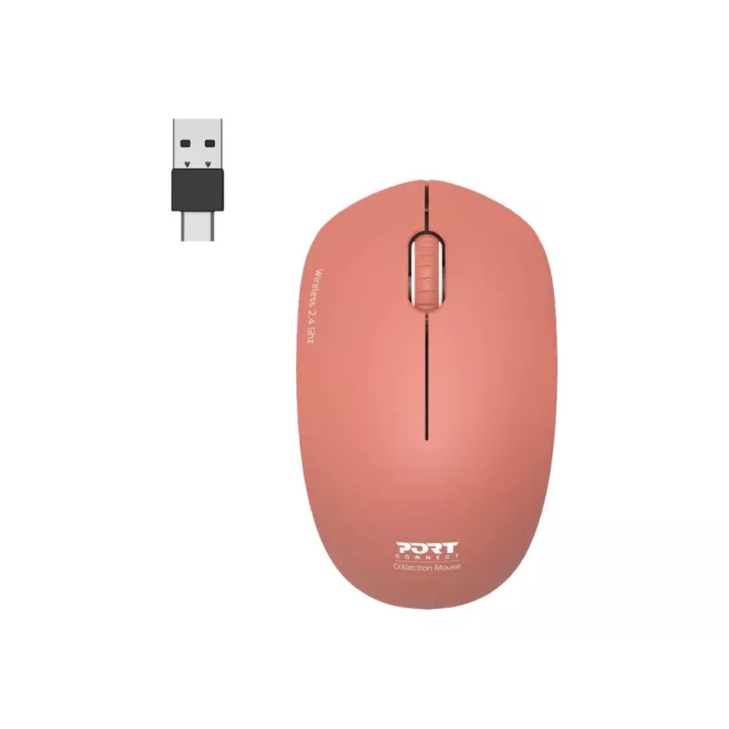 PORT DESIGNS PORT CONNECT Mouse Collection II Wireless 2,4 GHz Orange
