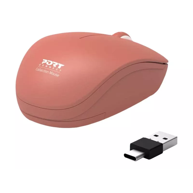 PORT DESIGNS PORT CONNECT Mouse Collection II Wireless 2,4 GHz Orange
