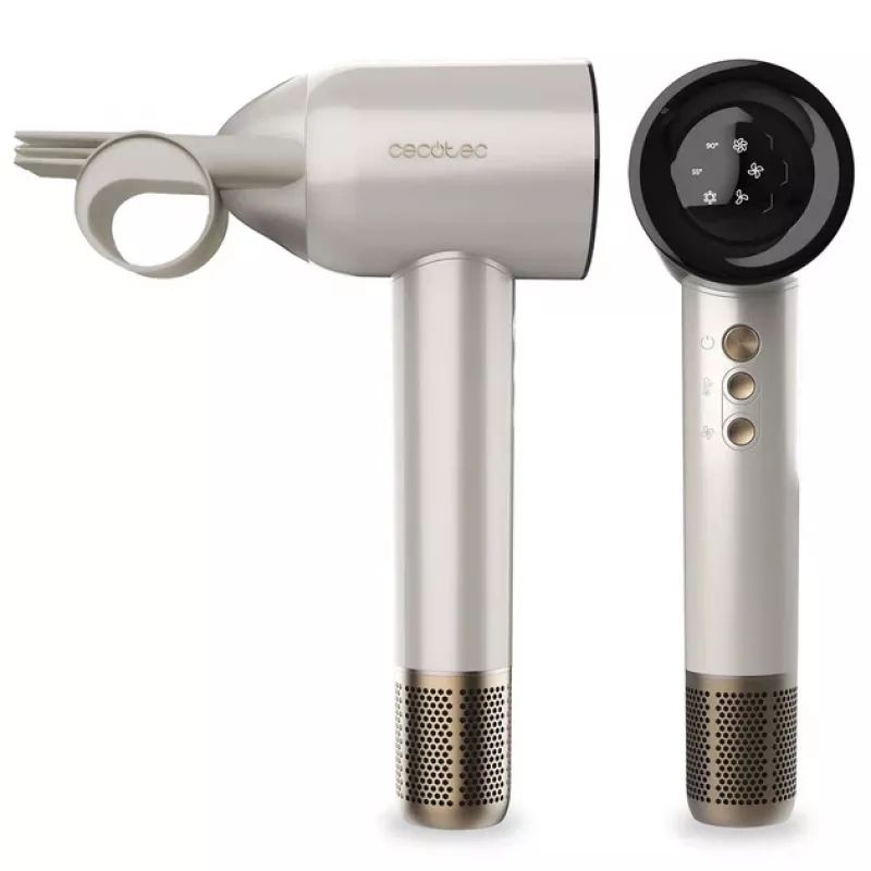 Cecotec DryGlam Waves Champagne plaukų džiovintuvas 1600 W