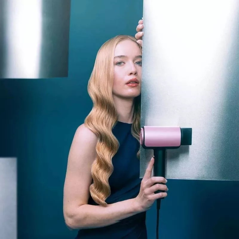 Cecotec DryGlam Nano Plasma Plaukų Džiovintuvas 1600 W Juodas/Rožinis Auksas
