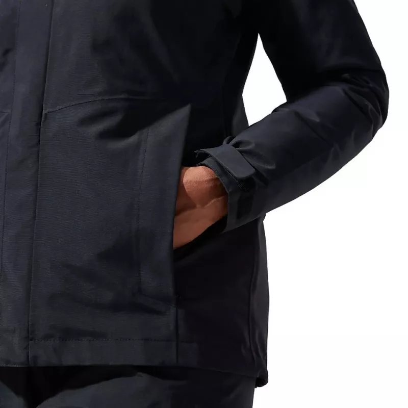 Berghaus Hillwalker Gore-Tex InterActive Jacket – Moteriška striukė, dydis S (Juoda)