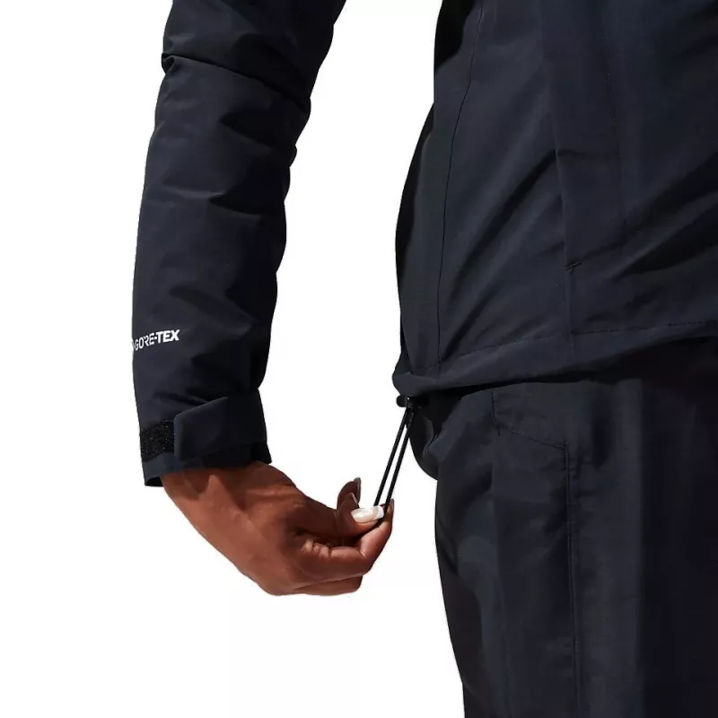 Berghaus Hillwalker Gore-Tex InterActive Jacket – Moteriška striukė, dydis S (Juoda)