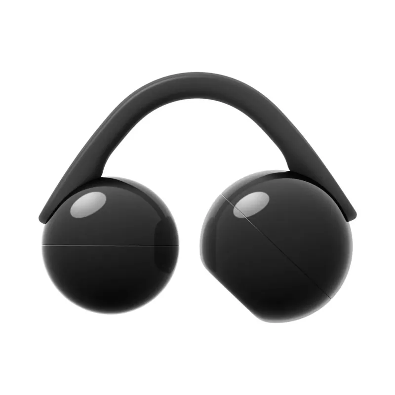 Sony LinkBuds Clip WF-LC900 „True Wireless“ atviro tipo ausinės, Bluetooth 5.2, IPX4, juodos