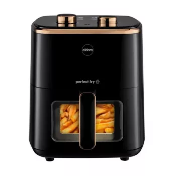 ELDOM FR45 FRITELO 1500 W Neriebališka Gruzdintuvė, Juoda