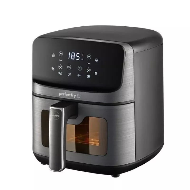 ELDOM FR45 FRITELO 1500 W Neriebališka Gruzdintuvė, Juoda