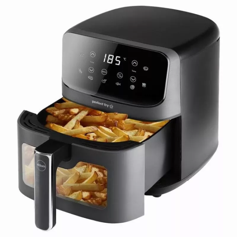 ELDOM FR45 FRITELO 1500 W Neriebališka Gruzdintuvė, Juoda