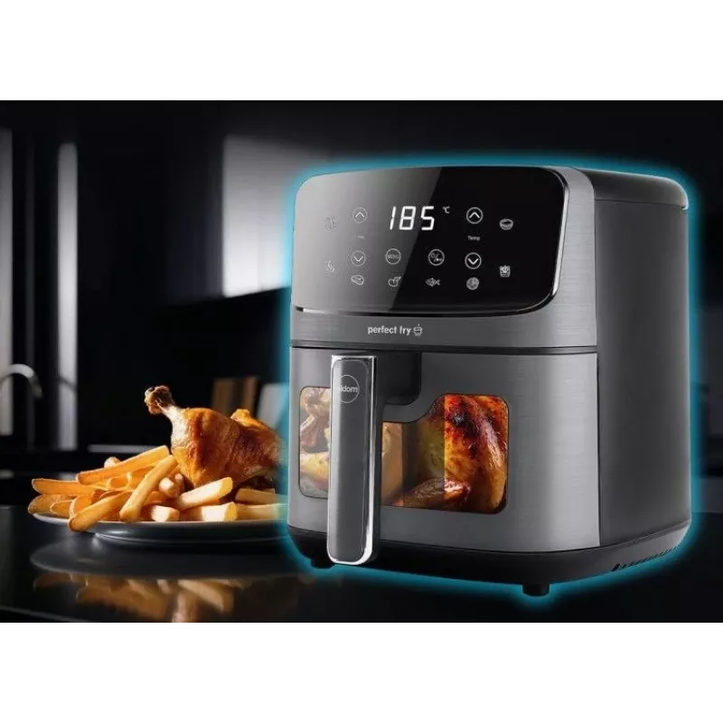 ELDOM FR45 FRITELO 1500 W Neriebališka Gruzdintuvė, Juoda