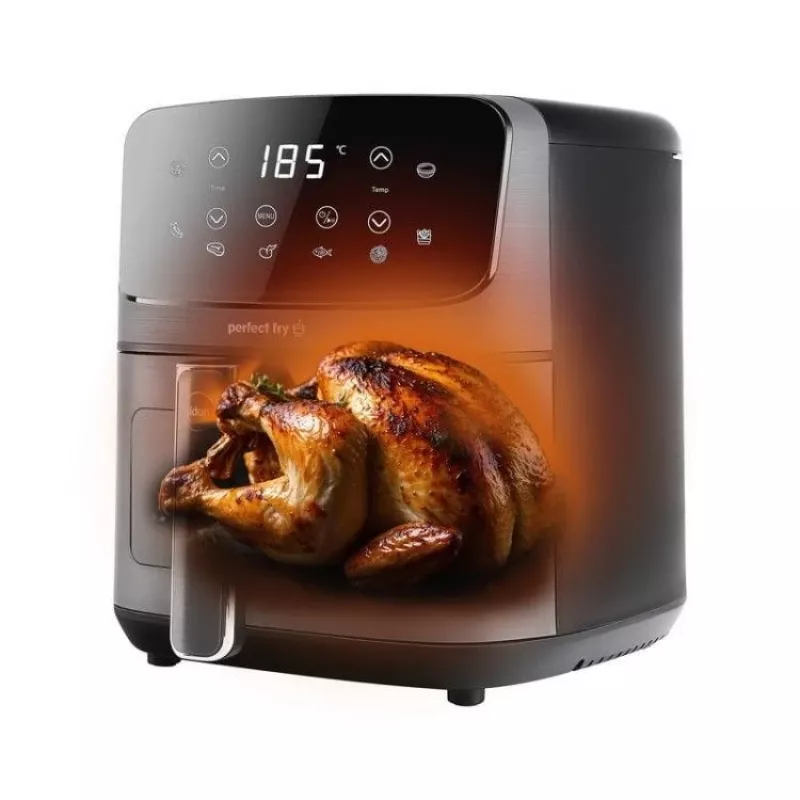 ELDOM FR45 FRITELO 1500 W Neriebališka Gruzdintuvė, Juoda