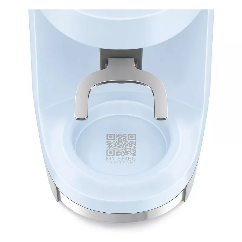 Smeg CGF03PBEU Kavos Malūnėlis, 15 Malimo Nustatymų, 240g Pupelių Talpa, 150W, Pastelinė Mėlyna