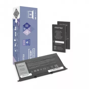 MITSU baterija Dell Inspiron 357F9 5577 7557 6600mAh 14,8V Li-ion