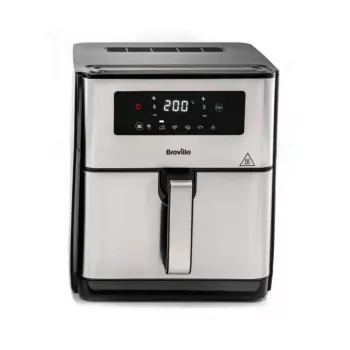 Breville VDF131X Oro Gruzdintuvė be Aliejaus, 1,25 kg, 1400 W, Juoda/Sidabrinė