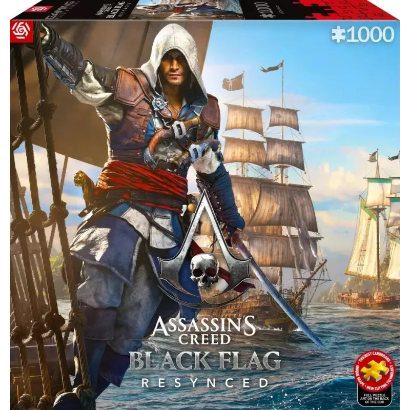 Dėlionė Good Loot Gaming - Assassin's Creed Black Flag Resynced 1000 vnt.