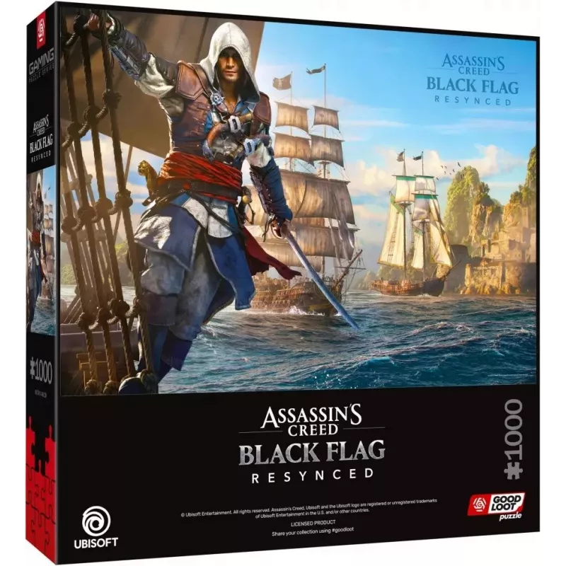 Dėlionė Good Loot Gaming - Assassin's Creed Black Flag Resynced 1000 vnt.