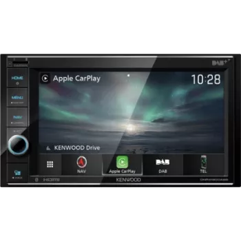 Kenwood DNR4190DABS 6,2 colio jutiklinis ekranas 2-DIN Bluetooth DAB+ automobilinis imtuvas su Garmin navigacija