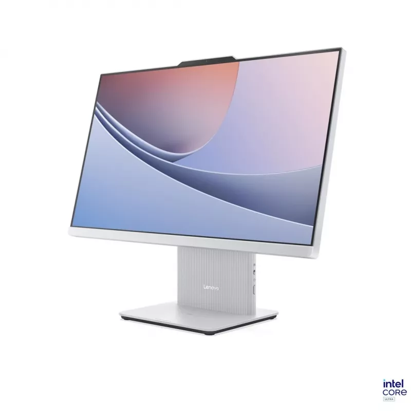 Lenovo IdeaCentre AIO 24ILL11 All-in-One PC, Intel Core Ultra 5 226V, 23,8 inch FHD IPS Anti-Glare 100Hz, 16GB LPDDR5X-8533, 1TB SSD, Intel Arc Graphics, 5MP Webcam, Windows 11, Cloud Grey