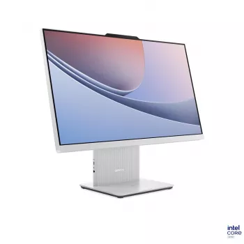 Lenovo IdeaCentre AIO 24ILL11 All-in-One PC, Intel Core Ultra 5 226V, 23,8 inch FHD IPS Anti-Glare 100Hz, 16GB LPDDR5X-8533, 1TB SSD, Intel Arc Graphics, 5MP Webcam, Windows 11, Cloud Grey