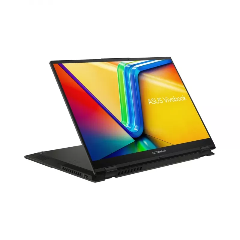 ASUS Vivobook S 16 Flip TP3604VA-WS51T_16 2-in-1 nešiojamas kompiuteris, 16 colių WUXGA liečiamas ekranas, Intel Core i5-1335U, 16GB DDR4, 512GB SSD, Wi-Fi 6E, Windows 11 Home, juodas