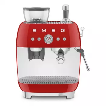 Smeg 50's Style Fully Automatic Coffee Machine EGF03RDEU Red