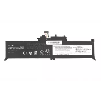 MITSU nešiojamojo kompiuterio baterija 2700mAh 14,8V (40Wh) 4 elementų Li-ion, skirta Lenovo ThinkPad Yoga 260 370 X380 - Juoda
