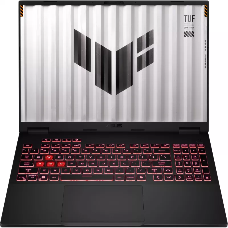 ASUS TUF Gaming A16 FA608WI-QT010W nešiojamas kompiuteris, 16 colių WQXGA IPS, AMD Ryzen AI 9 HX 370, 16 GB RAM, 1 TB SSD, GeForce RTX 4070, Windows 11 Home