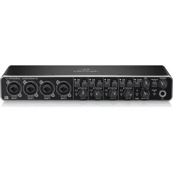 Behringer UMC404HD USB Audio Interface 4x4 24-bit/192 kHz su MIDAS Preamps