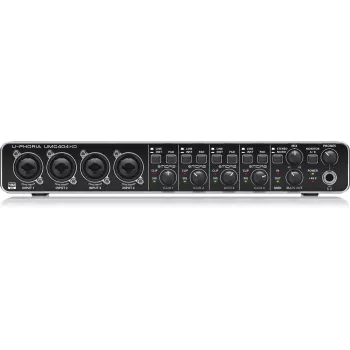 Behringer UMC404HD USB Audio Interface 4x4 24-bit/192 kHz su MIDAS Preamps
