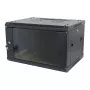 ALLNET SMA-Series 19 inch sieninis stovas 12U 1-dalis 600mm gylis juodas Flat Pack