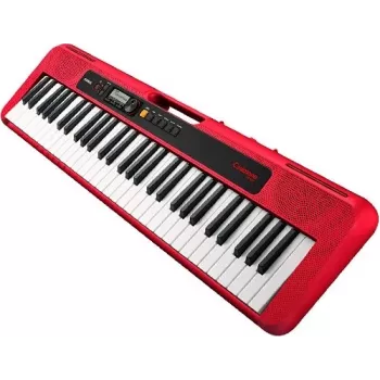 Casio CT-S200 MIDI klaviatūra 61 klavišas USB Raudona