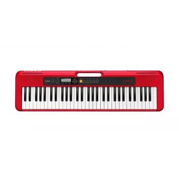 Casio CT-S200 MIDI klaviatūra 61 klavišas USB Raudona