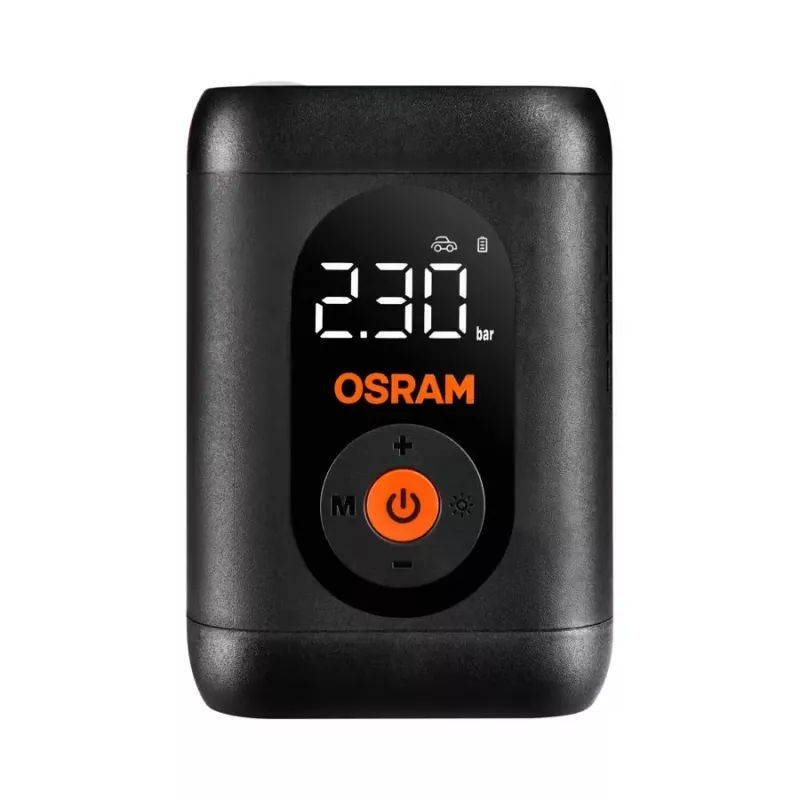 OSRAM TyreInflate 1600 Essential 12V automobilinis padangų pripūtimo kompresorius 80 PSI analoginiu manometru