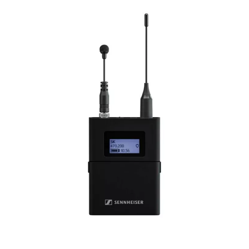 Sennheiser MKE Mini kryptinis mikrofonas apykaklei, juodas