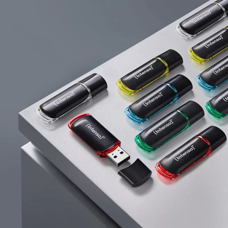 Intenso Business Line 8GB USB 2.0 Flash Drive 10-Pack (Assorted Colors)