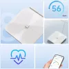 AWEI SS1 Daugiafunkcinės kūno svarstyklės su Bluetooth 5.0, balta