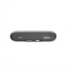 Gembird PB10-PD20-LCD-01 Greitasis Įkrovimo Power Bank su Integruotais Laidais, 20W, 10000 mAh, Juodas