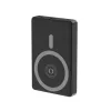 Gembird PB10-WPC15M-LCD-01 Magnetinė belaidė Power Bank su LCD, 15W, 10000 mAh, Juoda