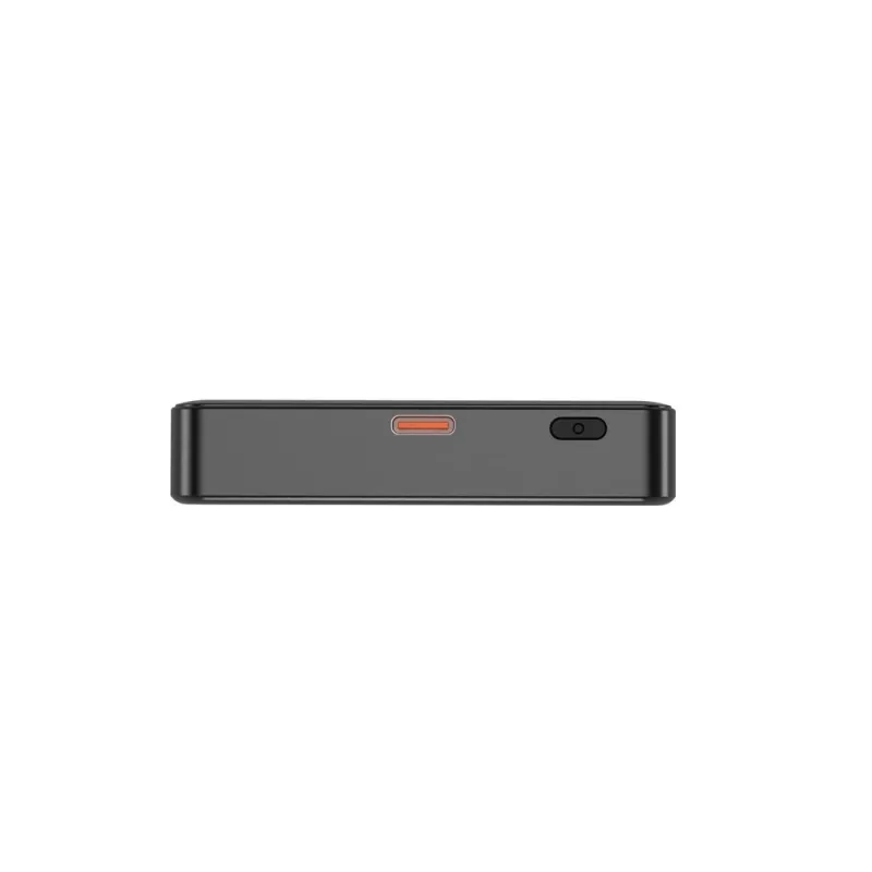 Gembird PB10-WPC15M-LCD-01 Magnetinė belaidė Power Bank su LCD, 15W, 10000 mAh, Juoda