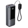 Gembird PB10-PD20-LCD-02 Kompaktiškas greito įkrovimo powerbankas su LCD ekranu, 20W, 10000 mAh, Space Grey