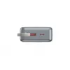 Gembird PB20-PD65-LCD-01 Greitasis Įkrovimo Power Bank su Integruotais Laidais, 65W, 20000 mAh, Juodas