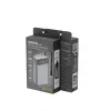 Gembird PB20-PD65-LCD-01 Greitasis Įkrovimo Power Bank su Integruotais Laidais, 65W, 20000 mAh, Juodas