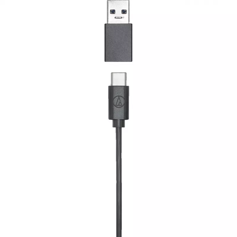 Audio-Technica ATR4750-USB kondensatorinis mikrofonas juodas USB-C USB-A
