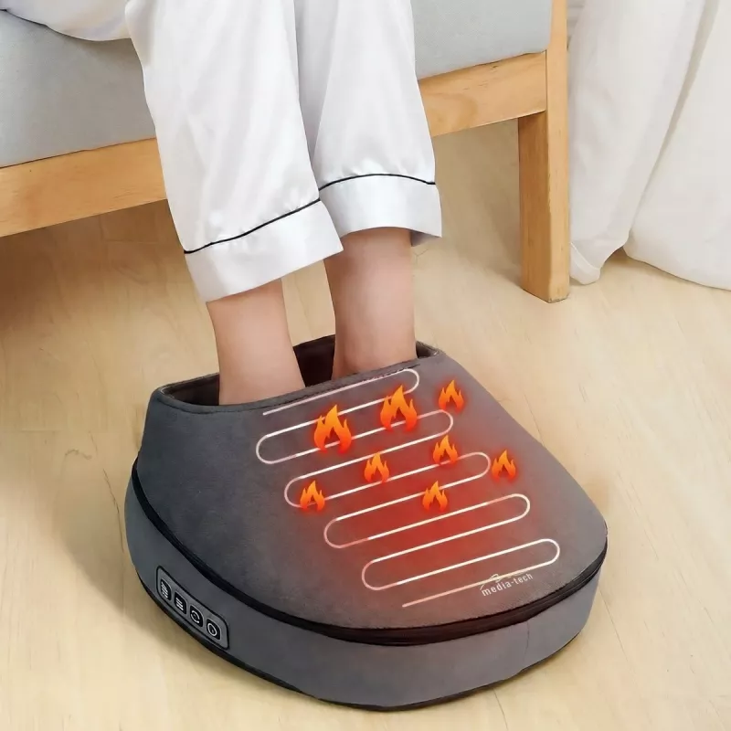 Media-Tech MT6541 Šildantis pėdų masažuoklis su Shiatsu ir oro kompresija
