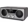 TechniSat DIGITRADIO 602 DAB+/FM/Internet Radio su Bluetooth, CD grotuvu ir belaidžiu Qi įkrovimu - Antracitas/Sidabras