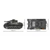 COBI Historical Collection Panzer III Ausf. H detalių rinkinys, 963 vnt.